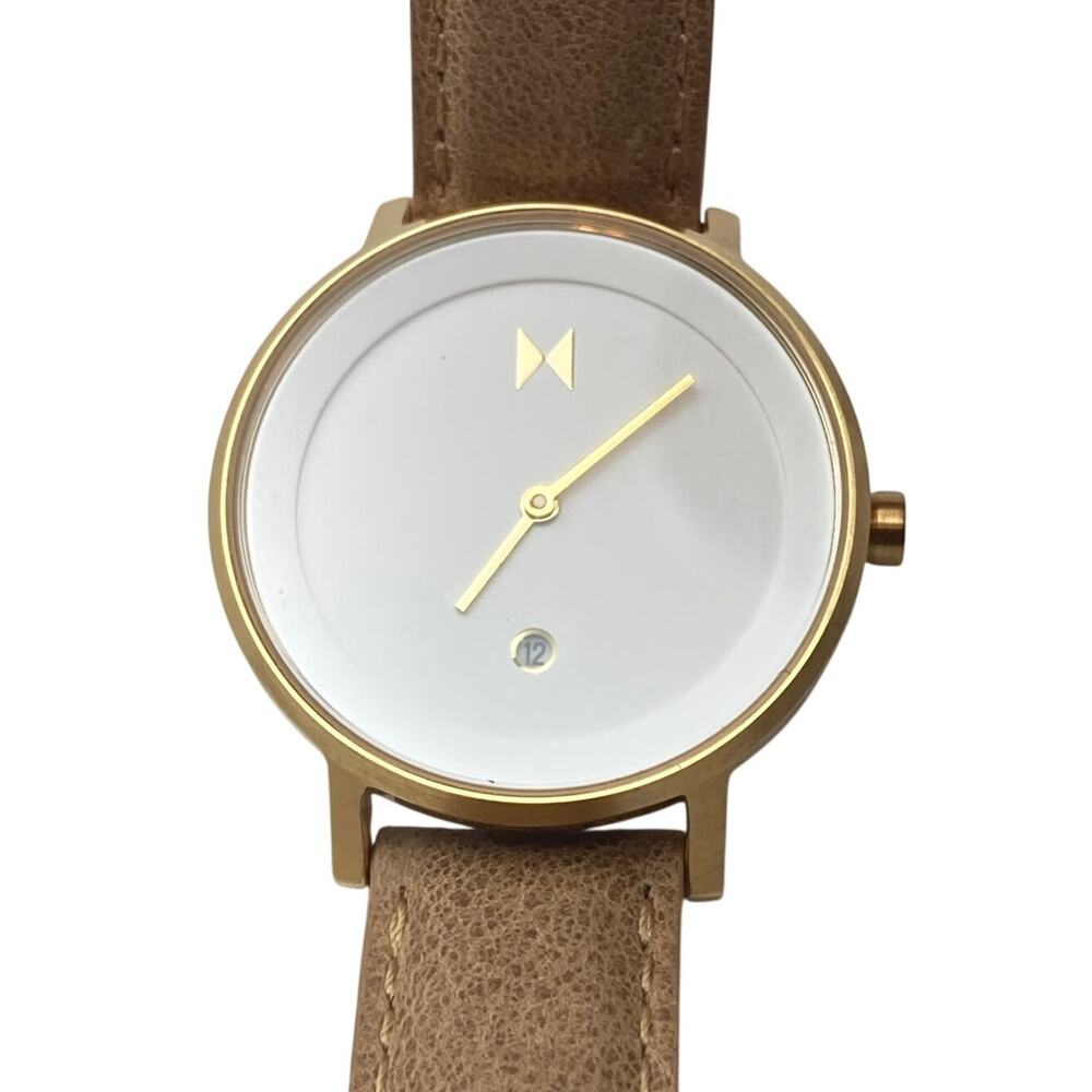 MVMT Women's Signature Minimalist Watch 34mm - New Battery WR 5ATM Adjustable - Picture 2 of 13